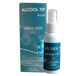 Alcool Spray 70 50ml Derma Fort - Consommable Médical Maroc Matériel Médical Maroc - ALCOOL SPRAY 70° 50ml DERMA FORT