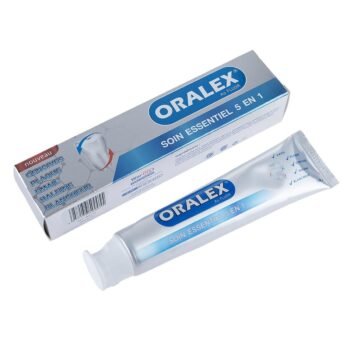 Dentifrice Soin Essentiel 5 En 1 120g Oralex - Consommable Médical Maroc Matériel Médical Maroc - DENTIFRICE SOIN ESSENTIEL 5 EN 1 120G ORALEX