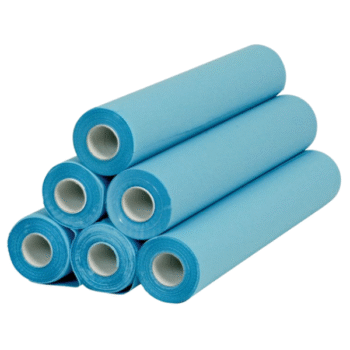 Drap Dexamen Plastifie Bleu - Consommable Médical Maroc Matériel Médical Maroc - DRAP D’EXAMEN PLASTIFIE BLEU