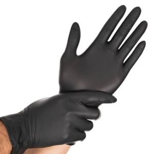Gants Nitrile Examination Noir - Consommable Médical Maroc Matériel Médical Maroc - GANTS NITRILE EXAMINATION NOIR