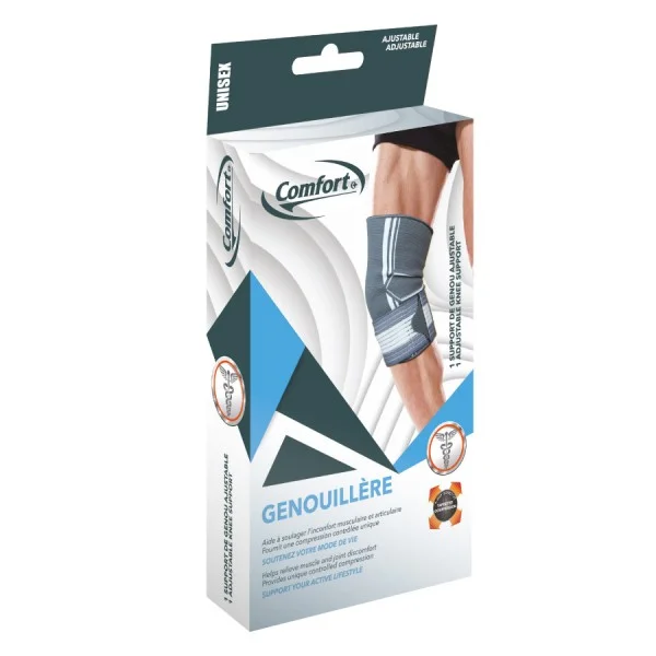 Genouillere Strapping Ajustable - Consommable Médical Maroc Matériel Médical Maroc - GENOUILLERE STRAPPING AJUSTABLE