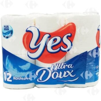 Papier Hygienique Petit Modele 2plis Colis De 12 Rouleaux - Consommable Médical Maroc Matériel Médical Maroc - PAPIER HYGIENIQUE PETIT MODELE 2PLIS COLIS DE 12 ROULEAUX