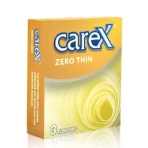 Preservatif Zero Thin Carex 3 - Consommable Médical Maroc Matériel Médical Maroc - PRESERVATIF ZERO THIN CAREX *3