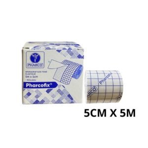 Sparadrap Pharcofix 5cm5m - Consommable Médical Maroc Matériel Médical Maroc - SPARADRAP PHARCOFIX 5CM*5M