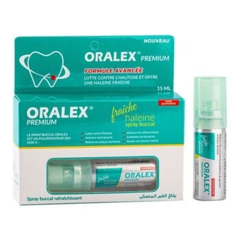 Spray Buccal Haleine Fraiche 15ml Oralex - Consommable Médical Maroc Matériel Médical Maroc - SPRAY BUCCAL HALEINE FRAICHE 15ML ORALEX