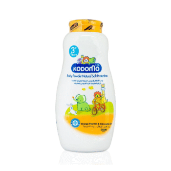 Talc Bebe 200g 3ans Kodomo - Consommable Médical Maroc Matériel Médical Maroc - TALC BEBE 200G +3ANS KODOMO