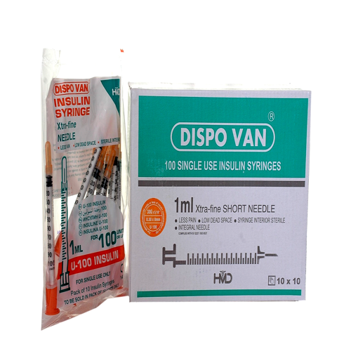 SERINGUE DISPO-VAN 1 ML 100PCS