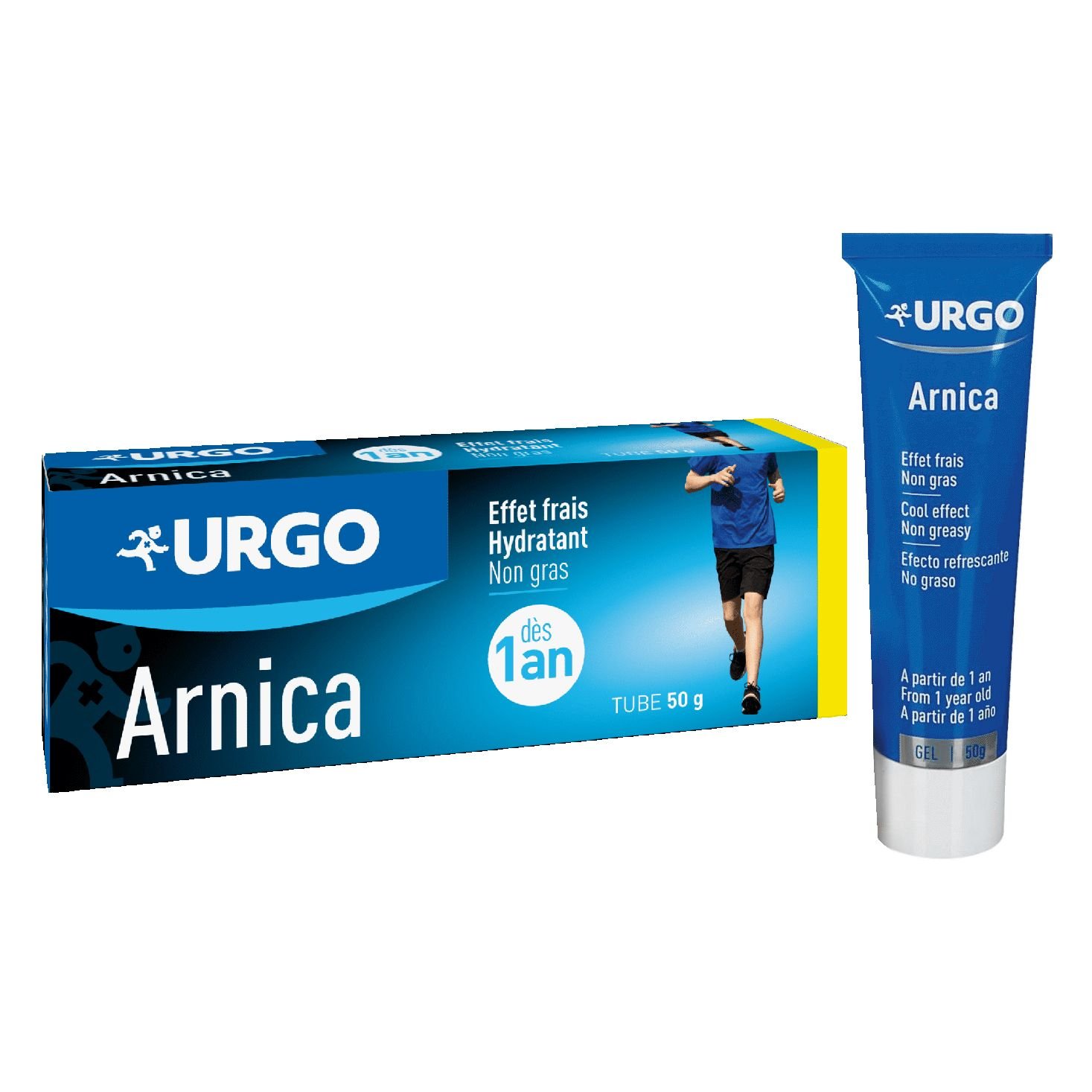 Gel Arnica - Effet frais hydratant - Coups, Bosses, Bleus - Tube 50g
