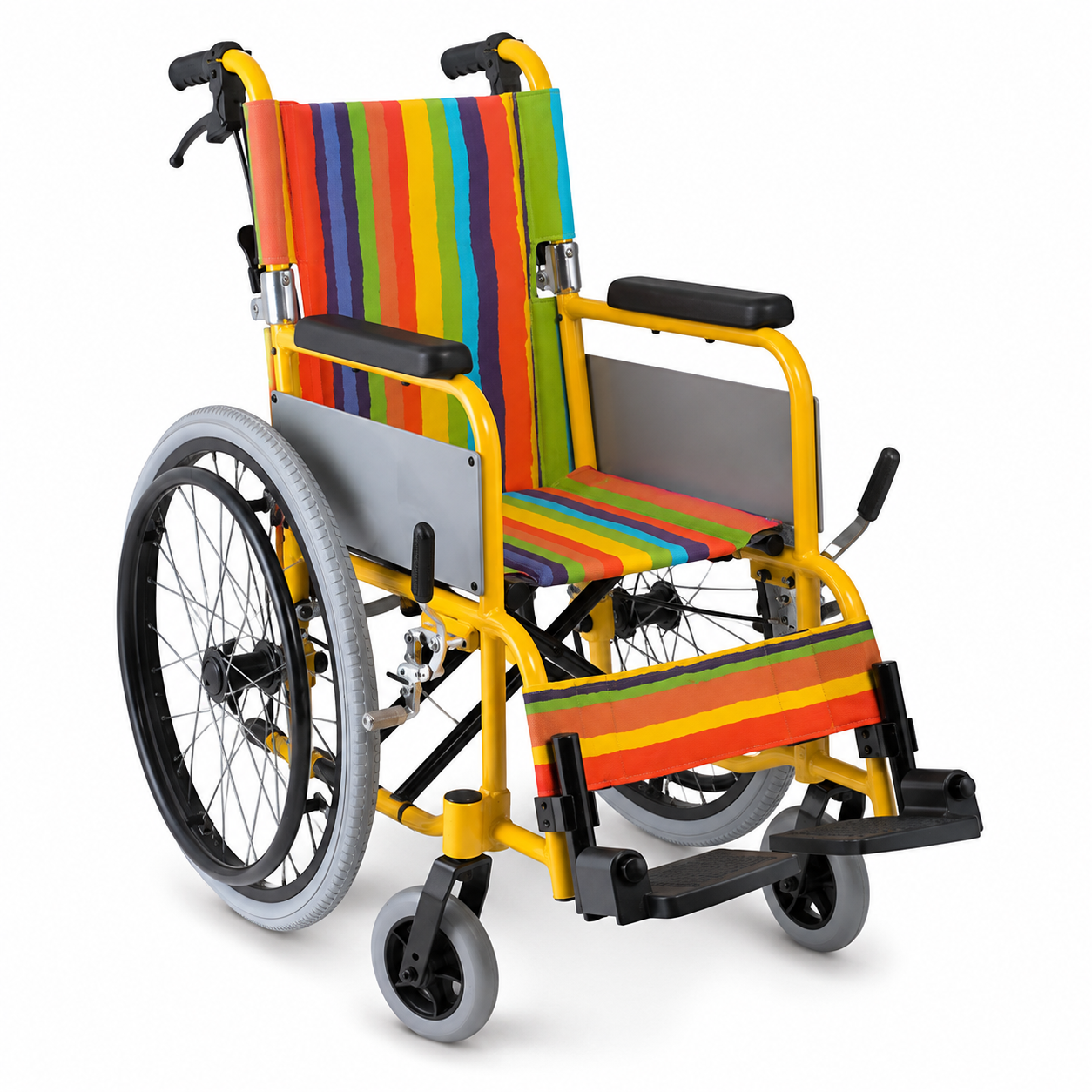 FAUTEUIL ROULANT ENFANT EN ALUMINIUM